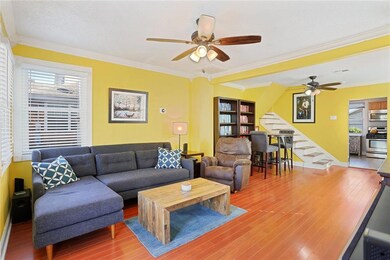 Cheerful open living and dining, with tons of ener