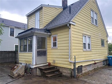 Rear of home