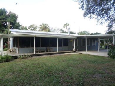FRONT HAS METAL ROOF