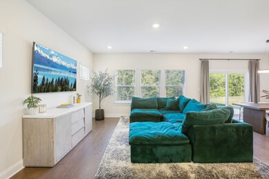 As you enter the main living area, enjoy spacious entertainment space plus uninterrupted green views which is no longer available among new construction in Skyridge. No worries about privacy here!
