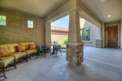 Private courtyard entry