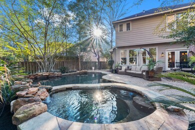 Lagoon-style pool in your own tropical paradise.