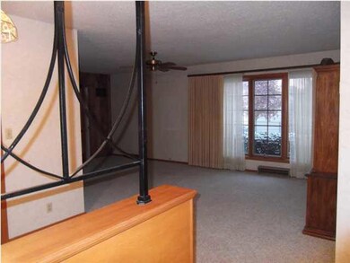 This is the wonderful view into the home from the 