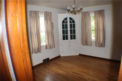 Dining Room with a built in China Closet