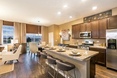 Model home pictured- features, options, and colors