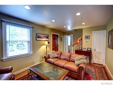Another view of the Family room with hardwood floo