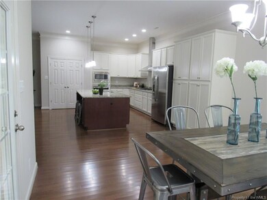 lots of kitchen cabinets and a pantry