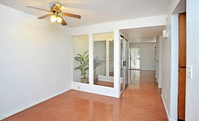 interior from front foyer