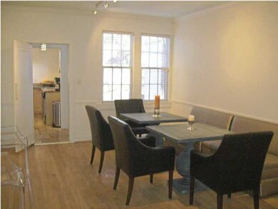 Dining into Kitchen (Bar rests inside entrance on 