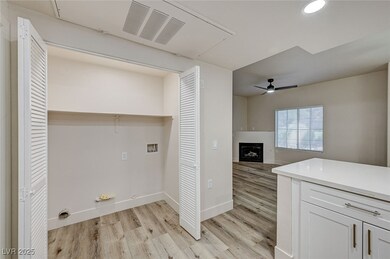 Laundry area featuring hookup for a washing machin