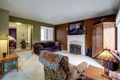 Living Room View into Entry