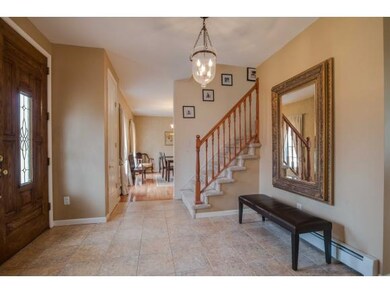 Entry into large foyer