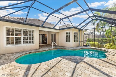 Pool and screen enclosure.