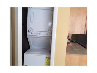 Laundry Room. STACKABLE WASHER AND DRYER IS AN UPG