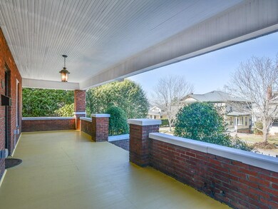 Large front porch