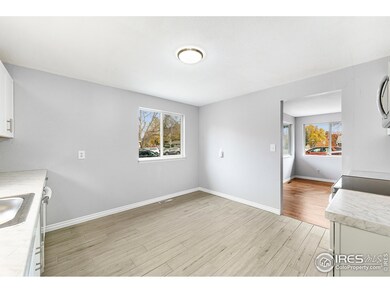 New tile floors in kitchen
