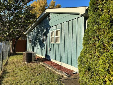 Left side of home