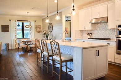 Breakfast areas with custom tile & woodwork