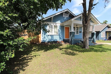 View of front facade featuring covered porch
