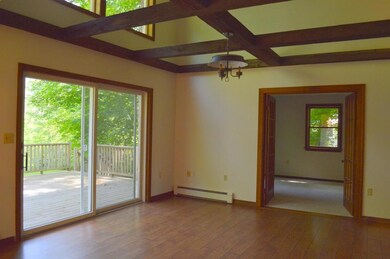 Living Room which opens to large...