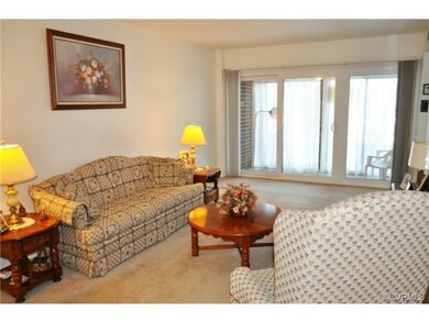 Spacious living room. This view shows the enclosed