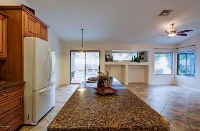 Kitchen to family room