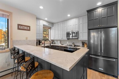 Updated Kitchen with bar seating