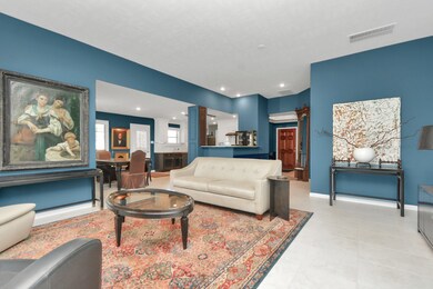 Living Room/ Front Entrance
