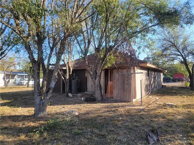 Rear view of property