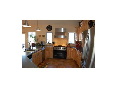 Chef's kitchen with SS appliances, granite and lot