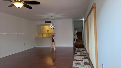 Living and dining room from front door