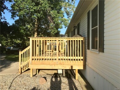This front porch was just built!