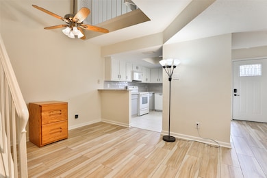 View of your kitchen as seen from your dining room