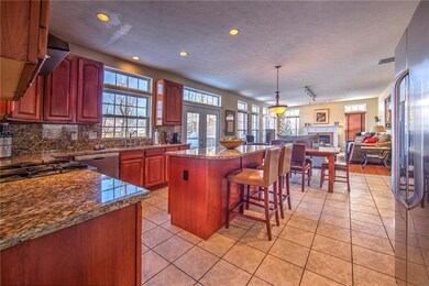 Open floor plan ...