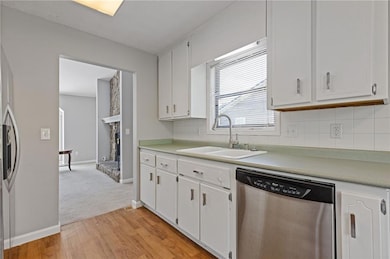 Charming white kitchen