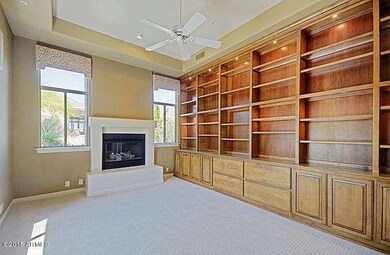 Library/fireplace