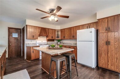 Nice size pantry and kitchen island to maximize yo
