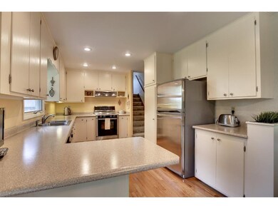 You will find hardwood floors, recessed lighting, 