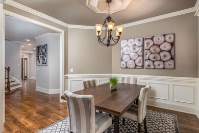 Eat-In Kitchen complete with wainscoting!