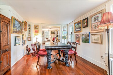 Dining Room flows to Living Room at 137 High Stree