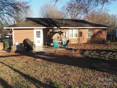 Rear view with patio