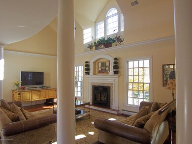 living room two story