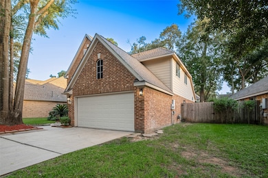 Corner view emphasizing the spacious front yard an