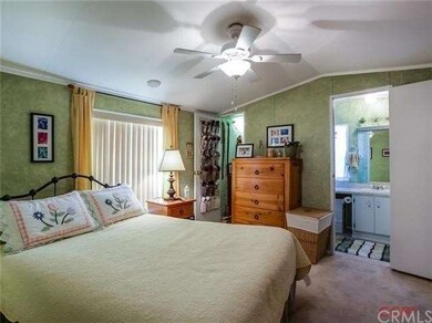Master bedroom is large.