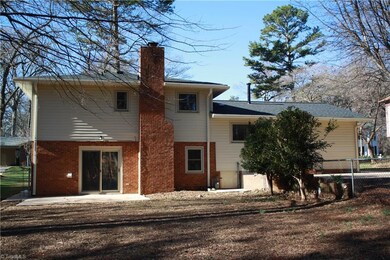 Rear of home.