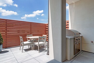 Residents enjoy access to the lounge and terrace w