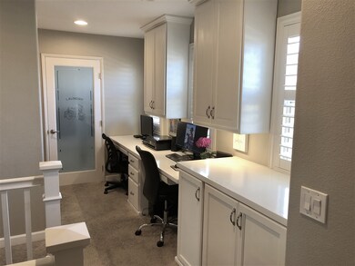 Built in desk