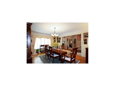 Large Dining Room With Bay Window