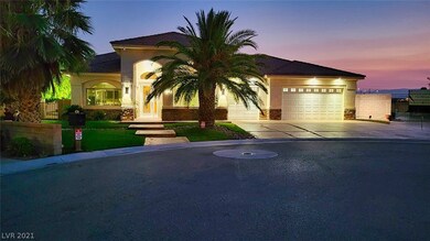 Twilight Front Elevation
