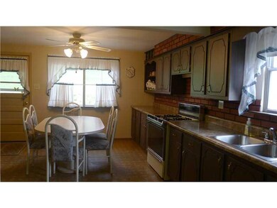 Kitchen. large eat-in kitchen, with walk out to ba